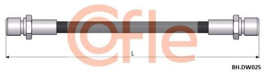 

Cofle 92.Bh.Dw025 Шланг Тормозной