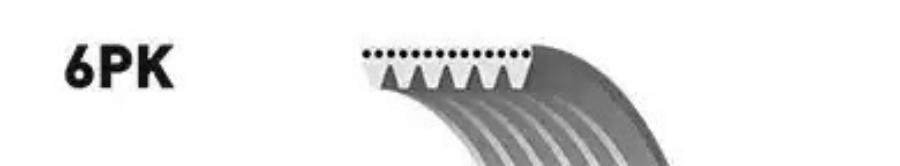 

Ремень Gates 6PK2413