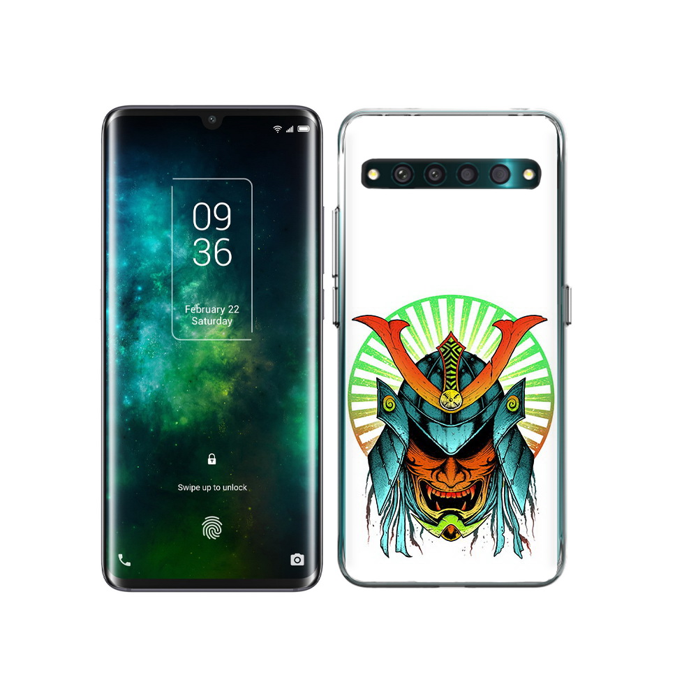 

Чехол MyPads Tocco для TCL 10 Pro ешимитсу рисунок, Прозрачный, Tocco