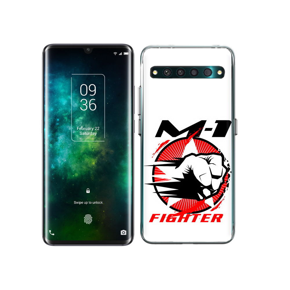 

Чехол MyPads Tocco для TCL 10 Pro единоборства М-1, Прозрачный, Tocco