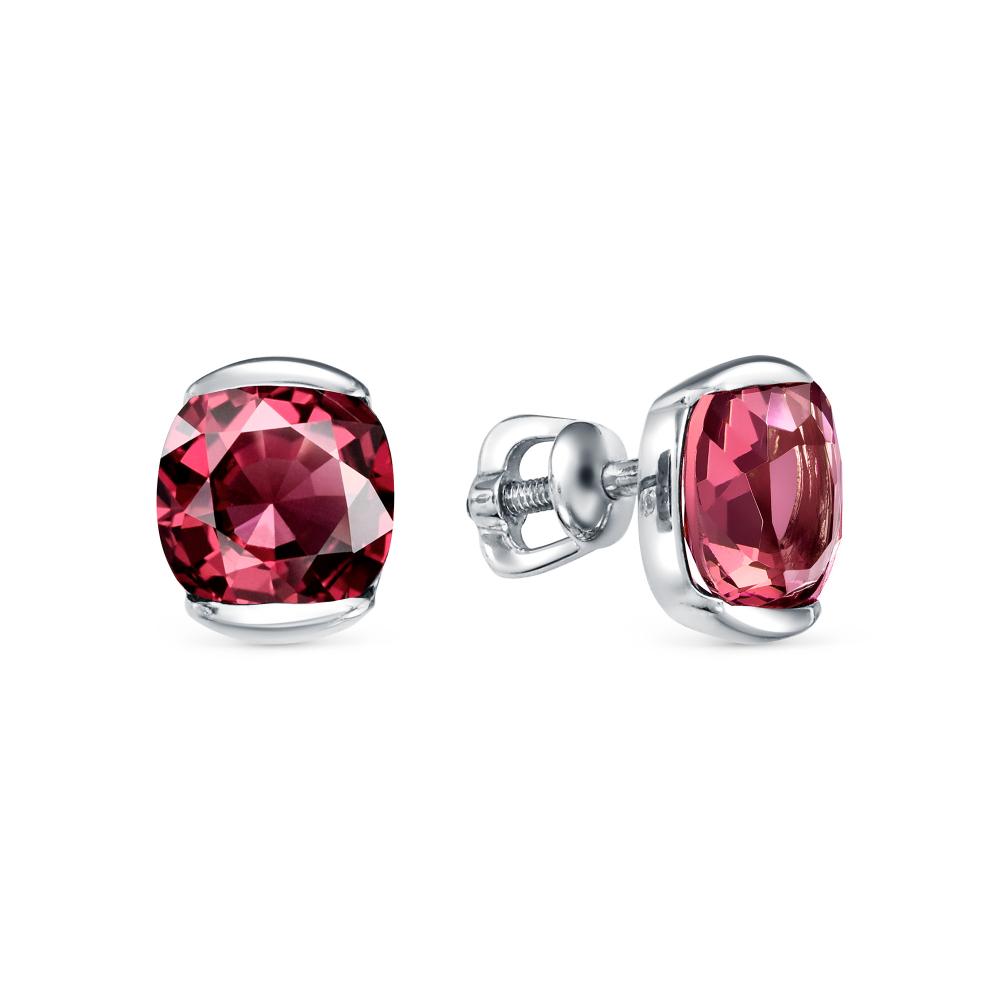 

Серьги из серебра с родолитом АЛЬКОР 02-1603_0РДК-00, 02-1603_0РДК-00