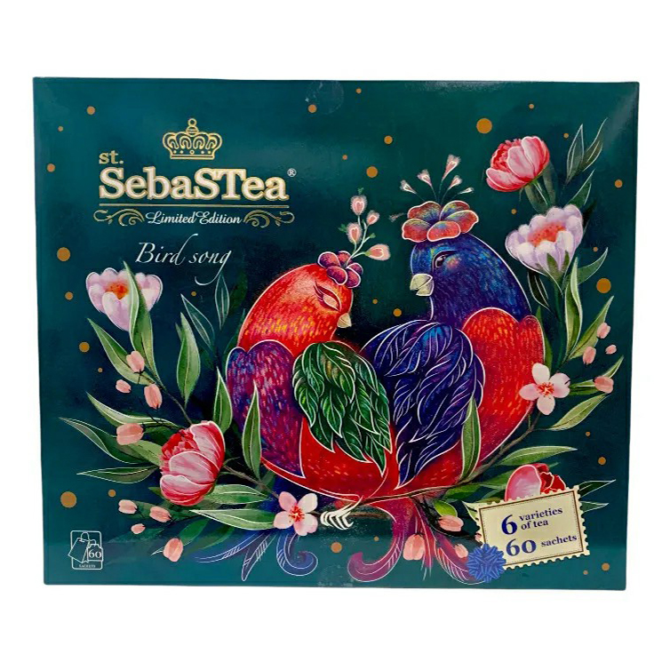 

Чай набор SebaSTea Bird Song Ассорти в пакетиках 60 шт в ассортименте