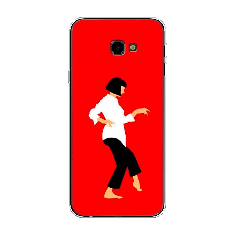 

Чехол Awog на Samsung Galaxy J4 + "Криминальное чтиво 1", Красный;белый;черный, 26850-7
