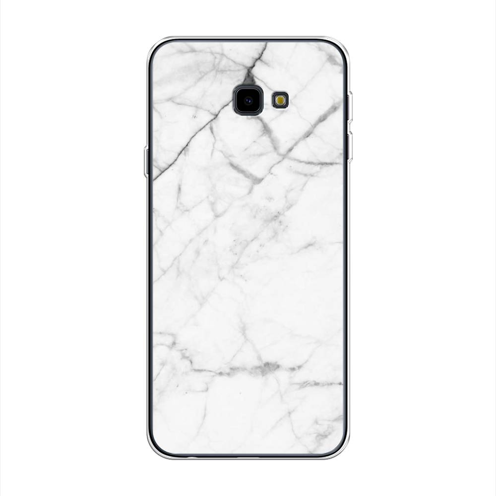 

Чехол Awog на Samsung Galaxy J4 + "Светлый мрамор", Серый, 26850-3
