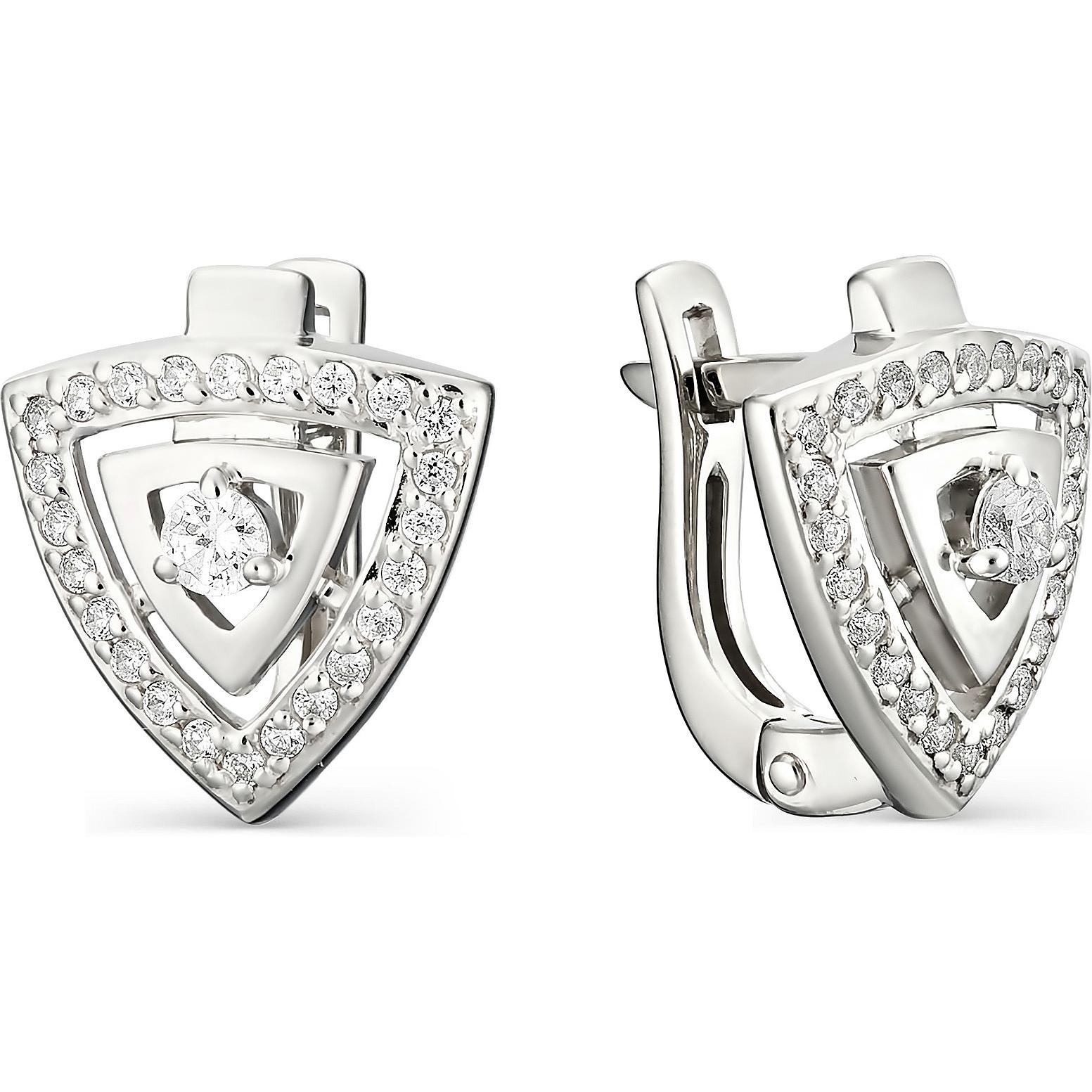 

Серьги из серебра с фианитом АЛЬКОР 02-1027_00КЦ-00, 02-1027_00КЦ-00