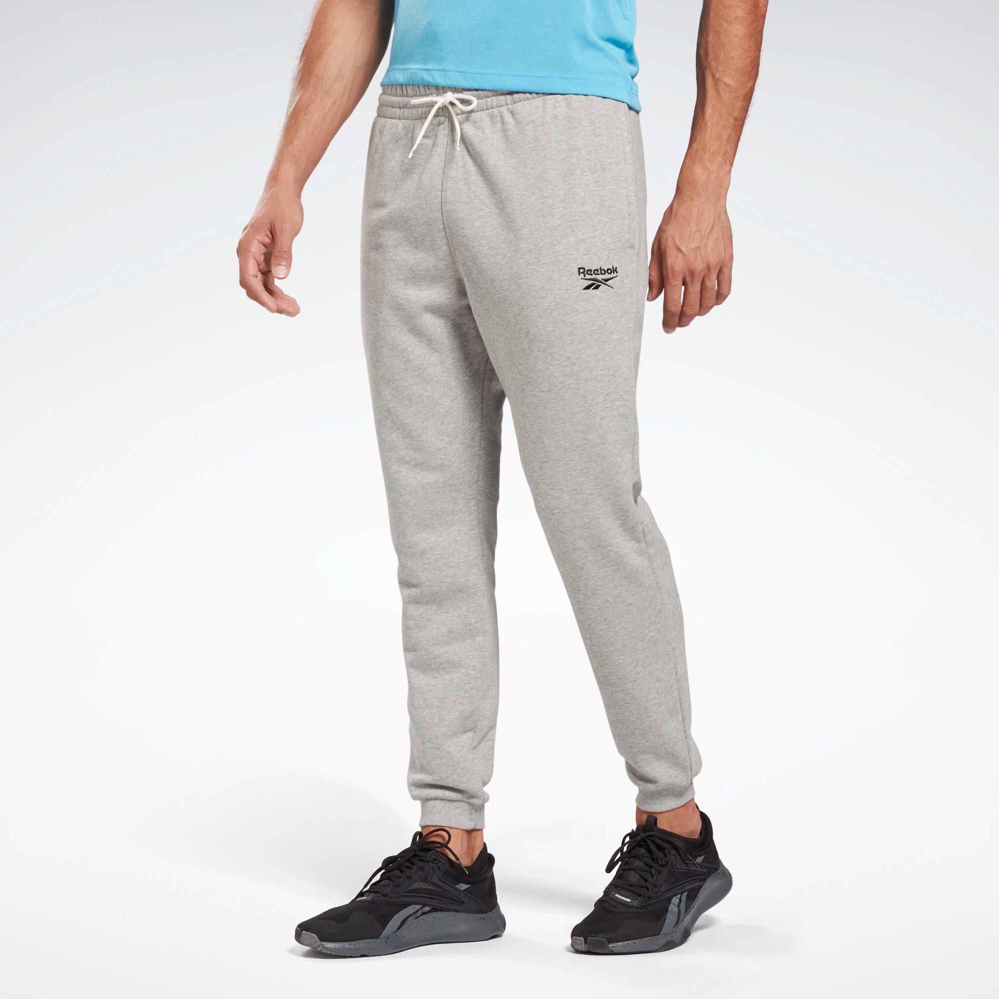 

Брюки мужские Reebok GJ0633 серые L, GJ0633