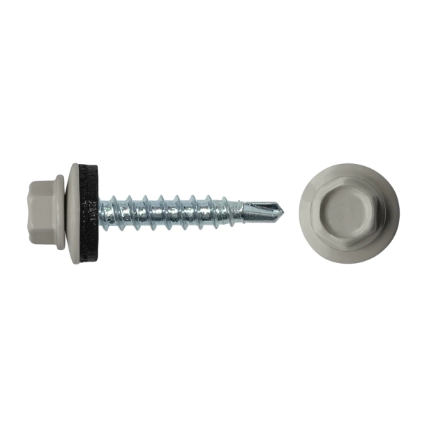

Кровельные саморезы FIXBERG 4,8х28 мм 60 шт RAL7004