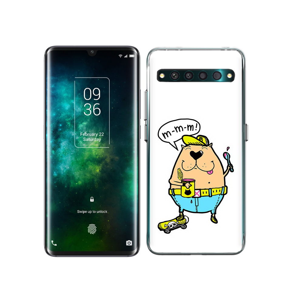 

Чехол MyPads Tocco для TCL 10 Pro Бобр, Прозрачный, Tocco