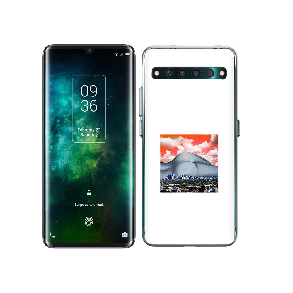 

Чехол MyPads Tocco для TCL 10 Pro город с девушкой на фоне, Прозрачный, Tocco