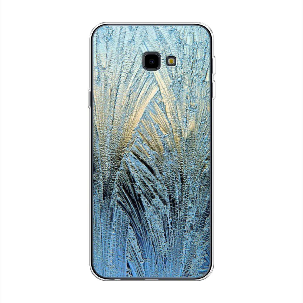 

Чехол Awog на Samsung Galaxy J4 + "Лёд", Голубой, 26850-4