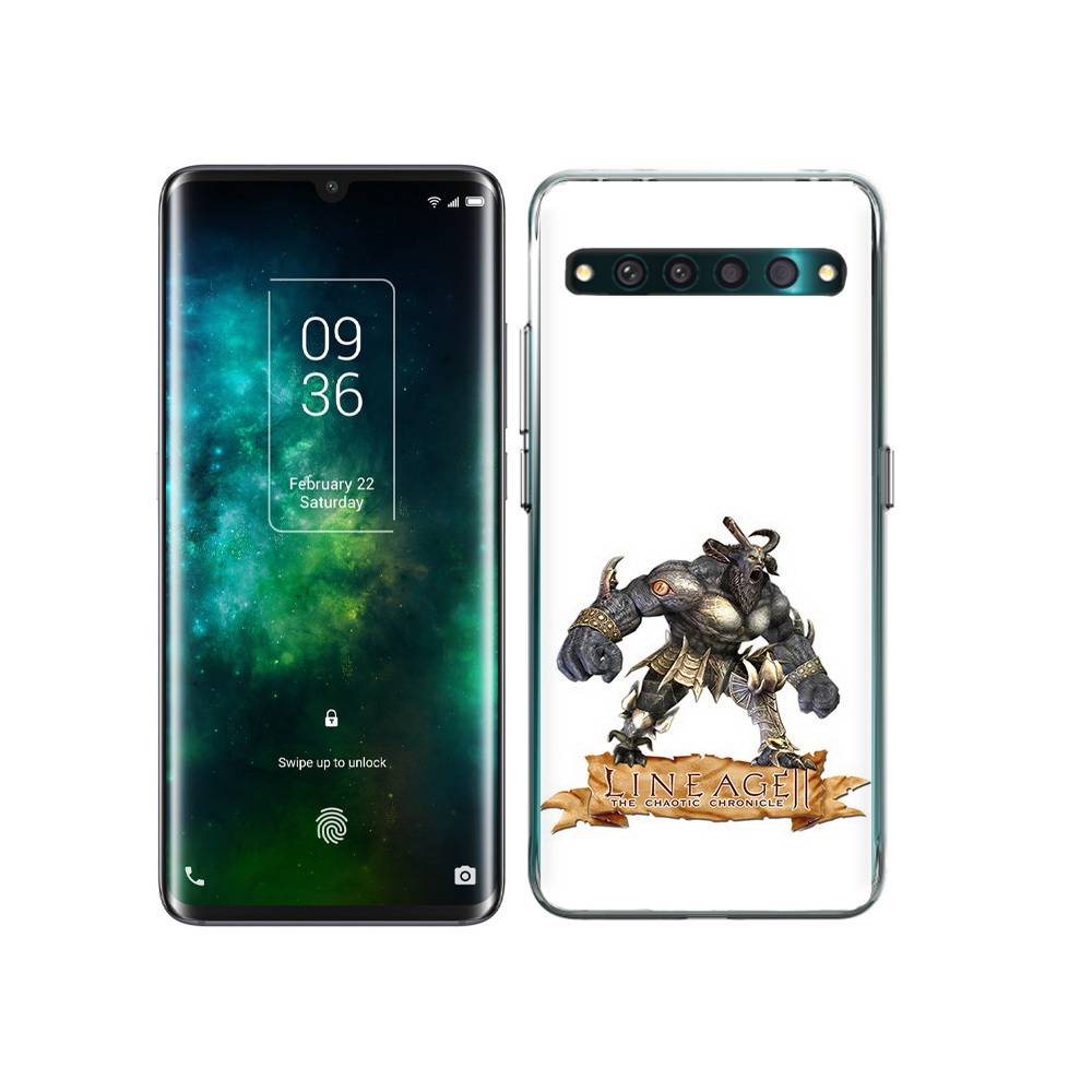 

Чехол MyPads Tocco для TCL 10 Pro Байлор, Прозрачный, Tocco