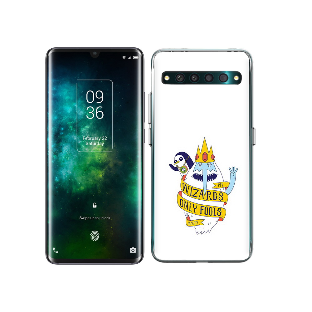 

Чехол MyPads Tocco для TCL 10 Pro время приключений снежный король, Прозрачный, Tocco
