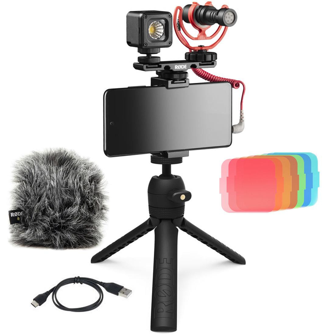 

USB микрофон Rode Vlogger Kit USB-C разноцветное лето GREEN, Vlogger Kit USB-C разноцветное лето GREEN