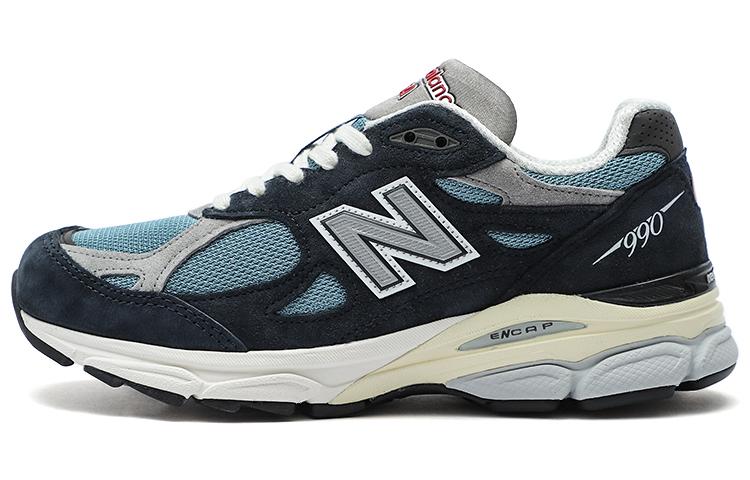 

Кроссовки унисекс New Balance Teddy MadeNB 990 V3 синие 38.5 EU, Синий, Teddy MadeNB 990 V3