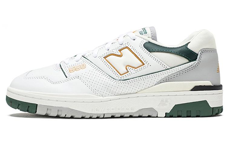 

Кеды унисекс New Balance NB 550 белые 38.5 EU, Белый, NB 550