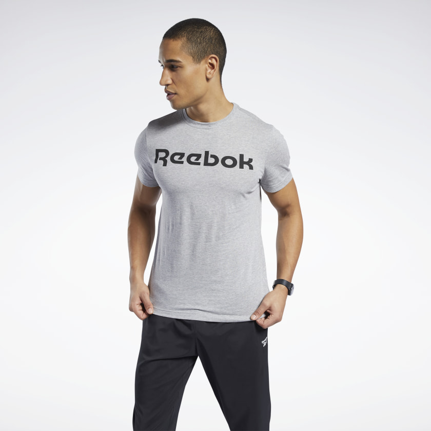 Футболка мужская Reebok FP9162 серая XS