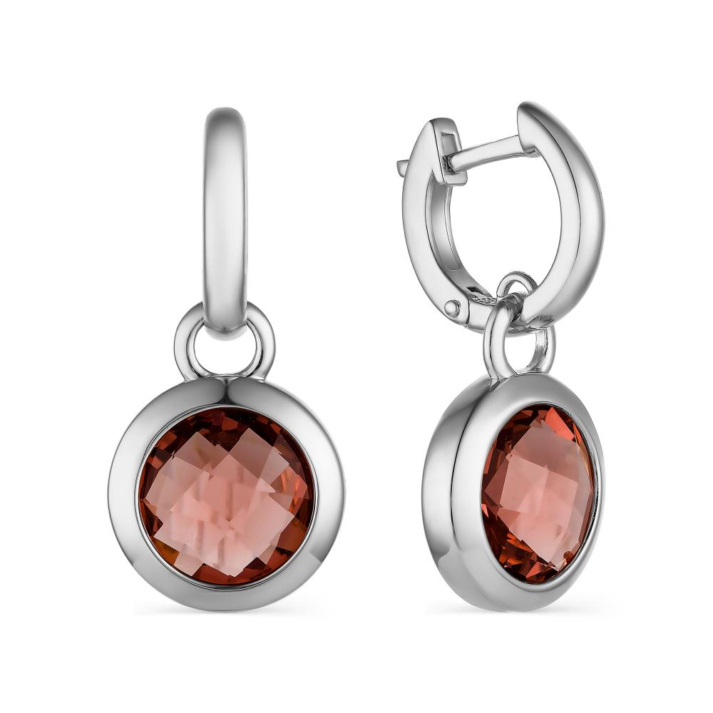 

Серьги из серебра с морганитом АЛЬКОР 02-1694_0ТМК-00, 02-1694_0ТМК-00