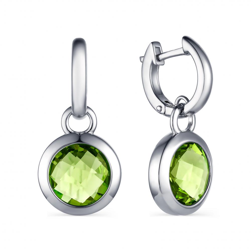 

Серьги из серебра с празиолитом АЛЬКОР 02-1694_00ПК-00, 02-1694_00ПК-00