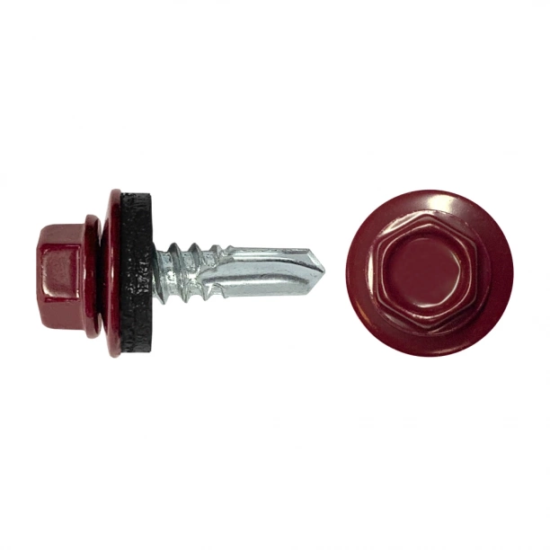 

Кровельные саморезы FIXBERG 5,5х19 мм 70 шт RAL3005