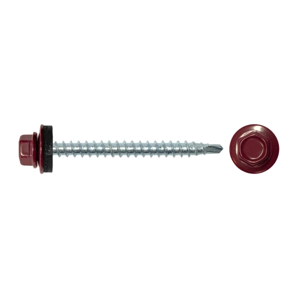 

Кровельные саморезы FIXBERG 4,8х51 мм 170 шт RAL3005