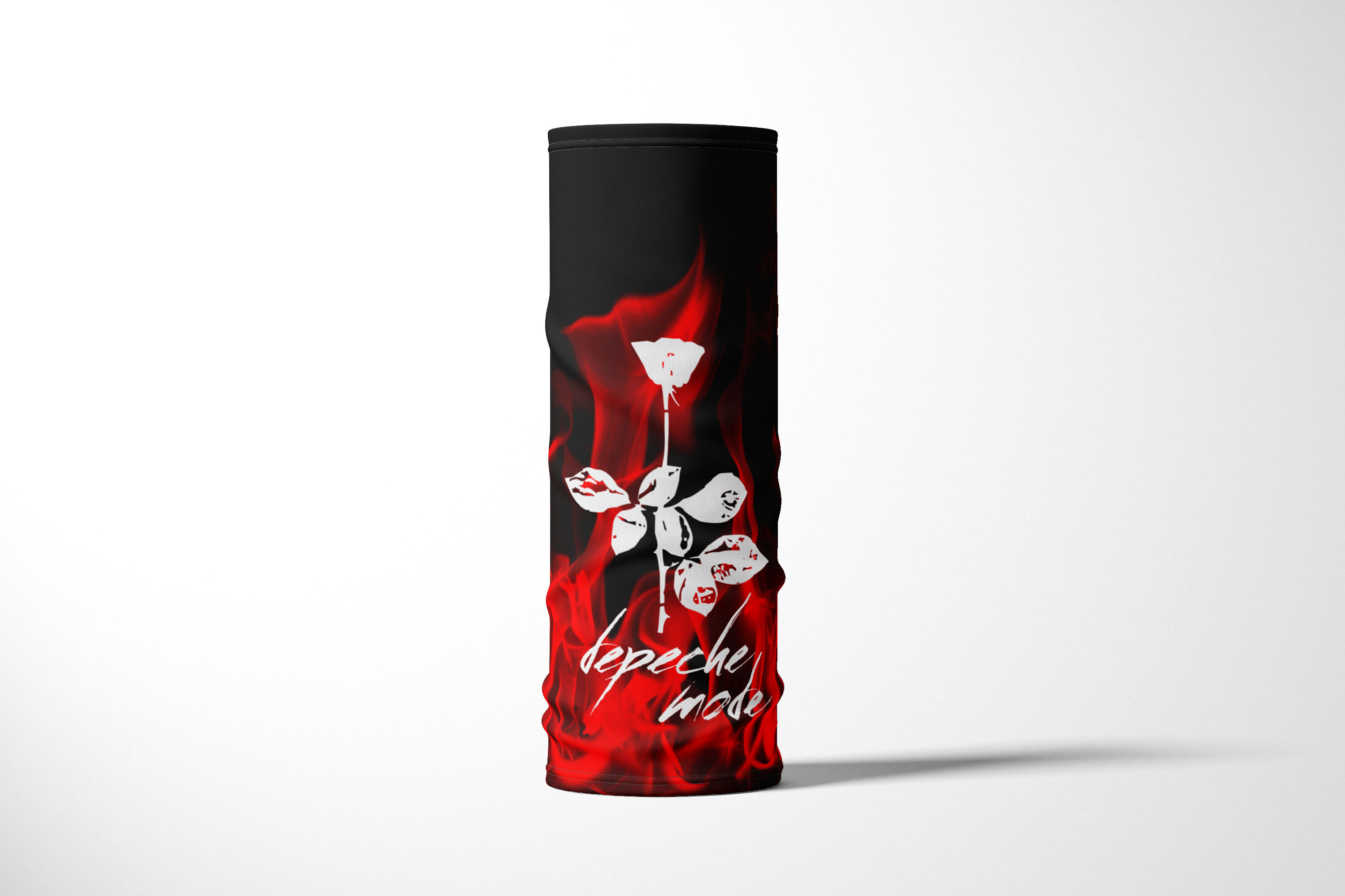 

Бандана / Бафф / Снуд-трансформер / Рок / Depeche Mode, Черный;красный, BBuffVM_VM1514241