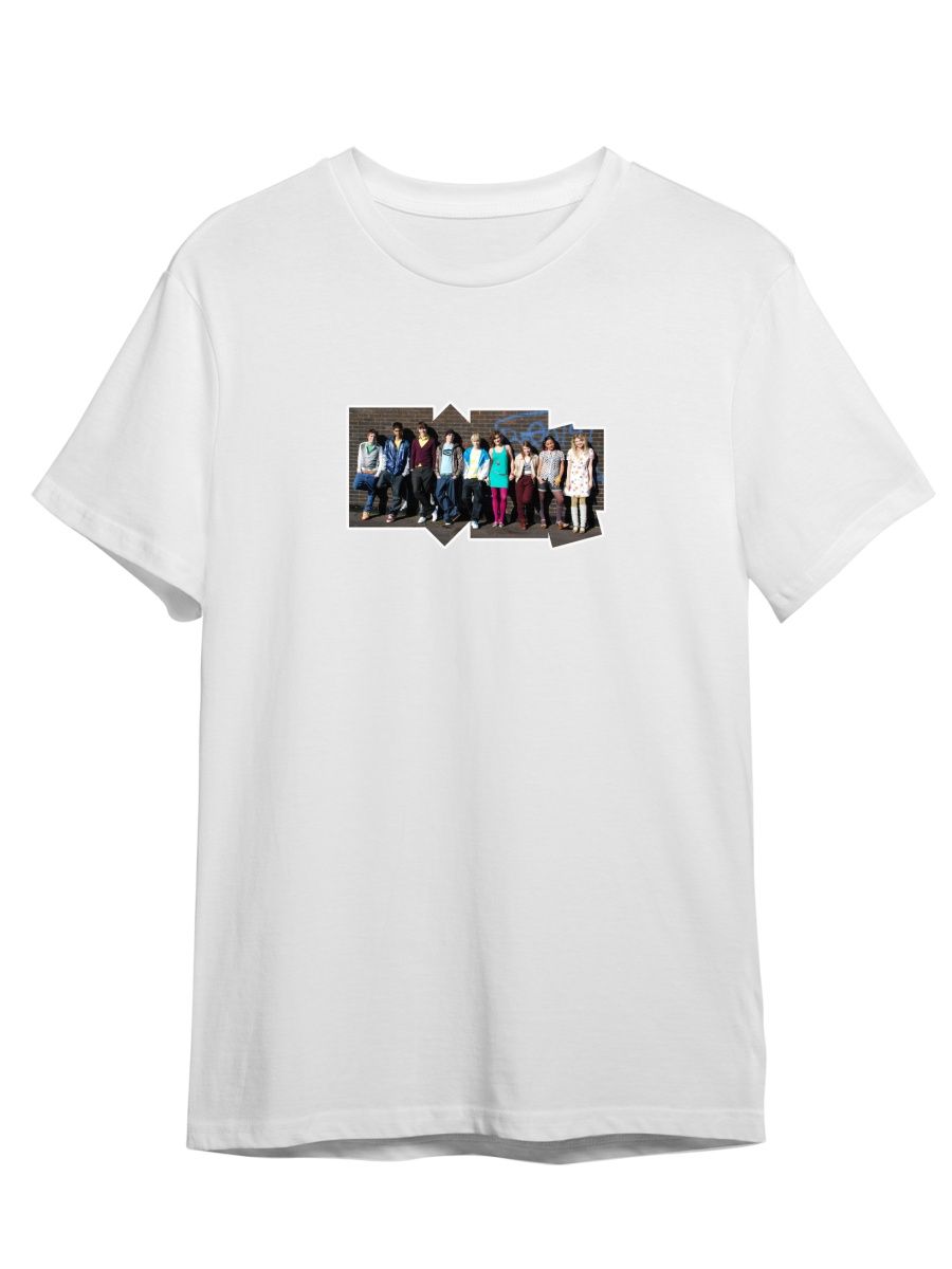 Футболка унисекс СувенирShop Skins/Скинс/Молокососы 8 белая 3XL