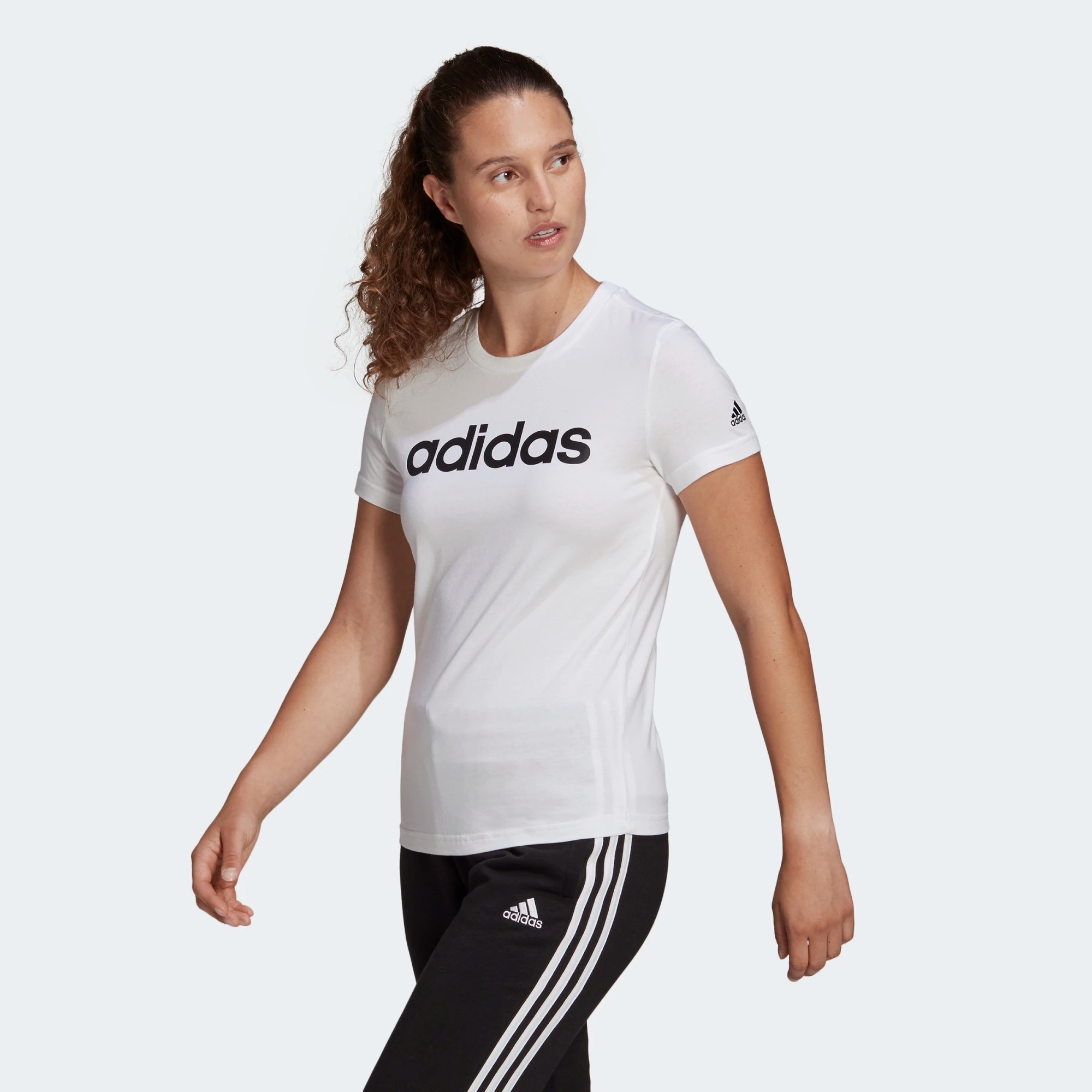 

Футболка женская Adidas GL0768 белая M, GL0768