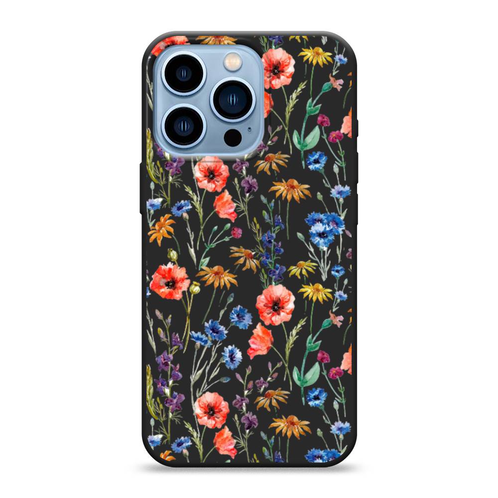 

Чехол Awog на Apple iPhone 13 Pro / Айфон 13 Pro "Маки и васильки фон", 14352-1