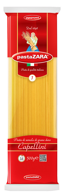 

Макаронные изделия Capellini PastaZara 500 г