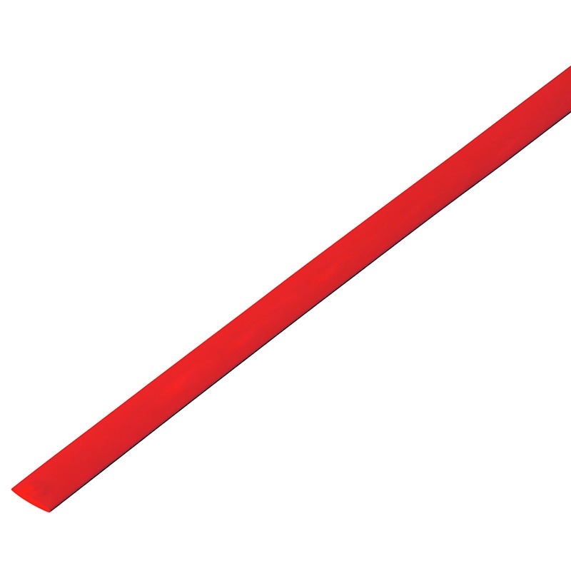фото Термоусадочная трубка proconnect 55-0604 6,0/3,0 мм, красная, 1 метр