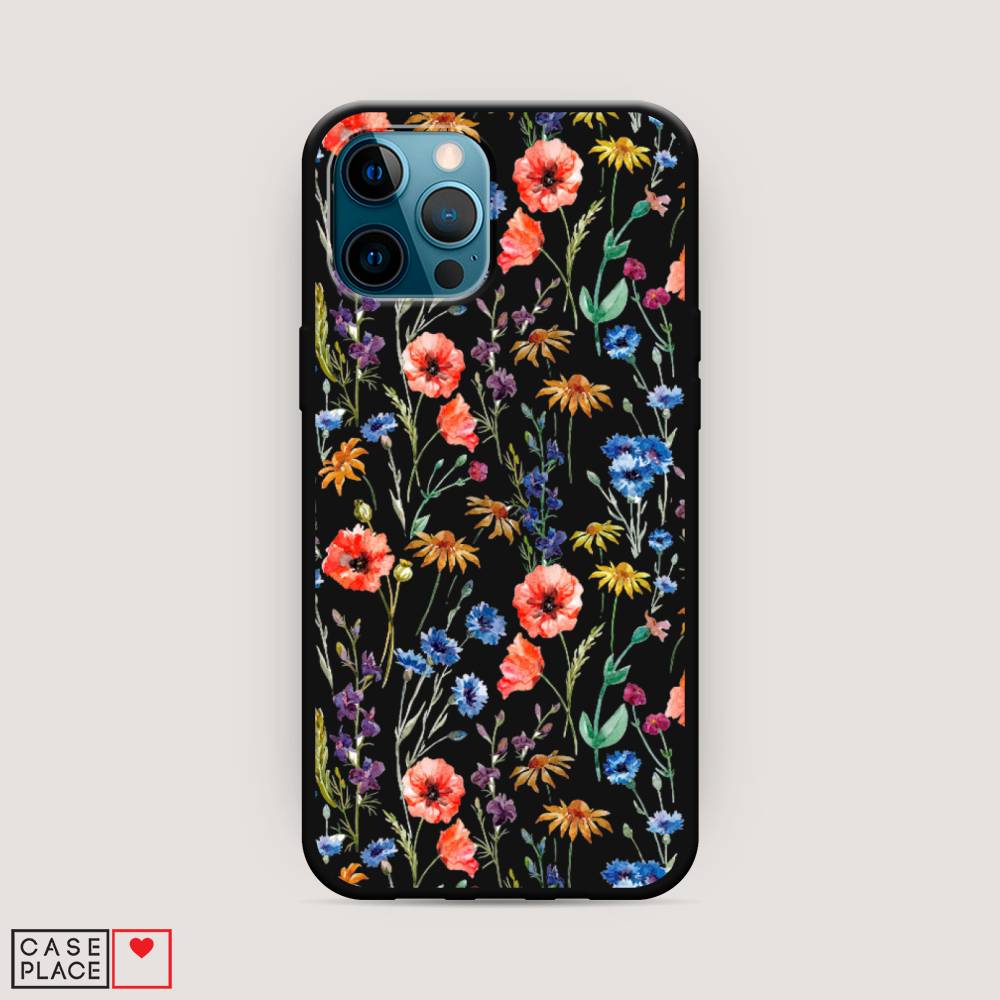 

Чехол Awog на Apple iPhone 12 Pro / Айфон 12 Pro "Маки и васильки фон", 12852-1