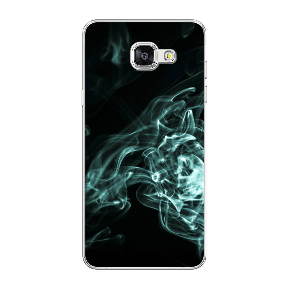 

Чехол на Samsung Galaxy A5 2016 "Дым", Голубой;черный, 20550-3