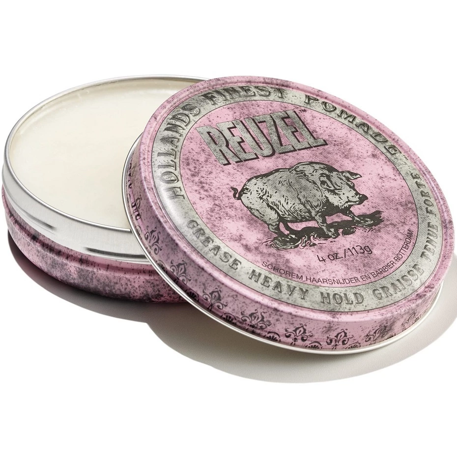 

Помада для волос Reuzel Pink Grease Heavy Hold 000020, 113 г