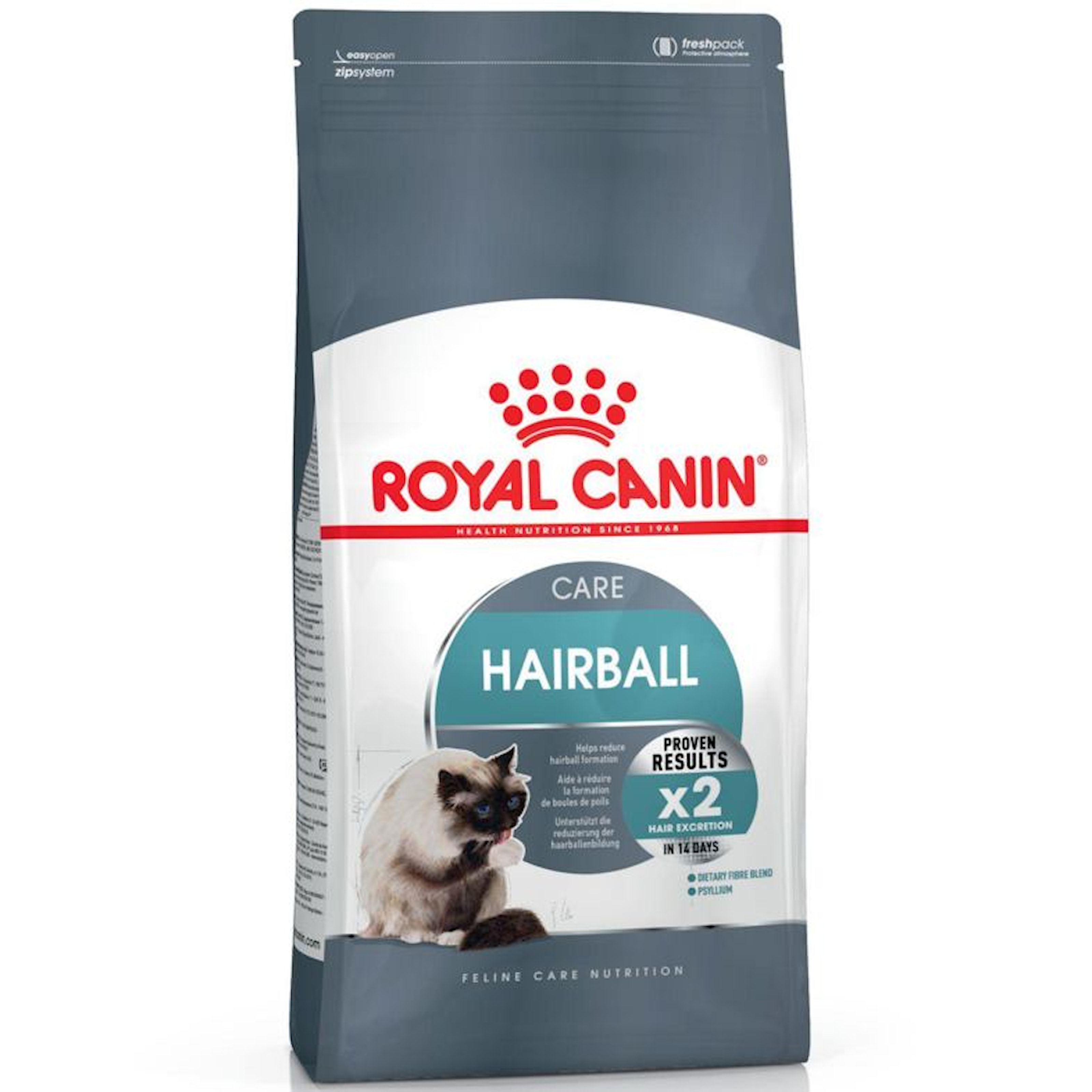 

Сухой корм для кошек ROYAL CANIN HAIRBALL CARE для вывода шерсти, 6шт по 2кг