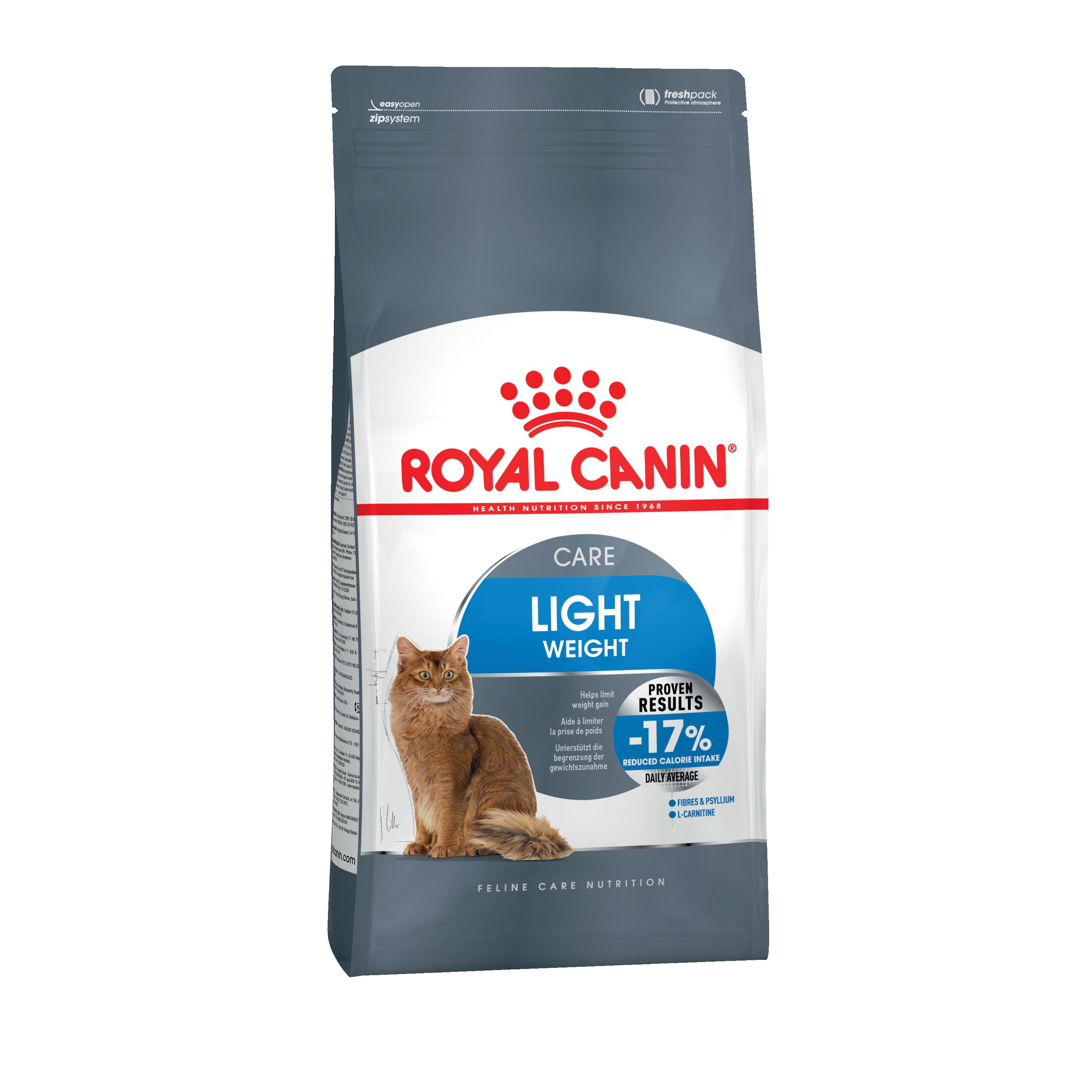 

Сухой корм для кошек ROYAL CANIN LIGHT WEIGHT CARE диетический, 12шт по 0,4кг
