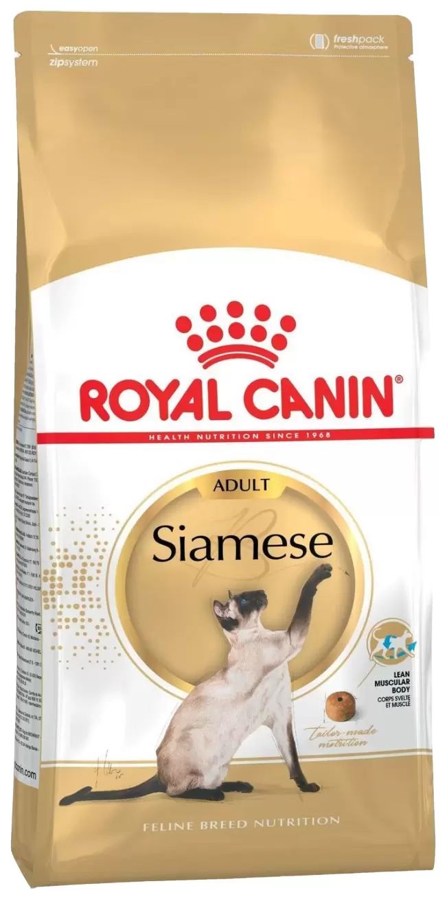 

Сухой корм для кошек ROYAL CANIN SIAMESE ADULT для сиамских, 6шт по 2кг, 4627109383184