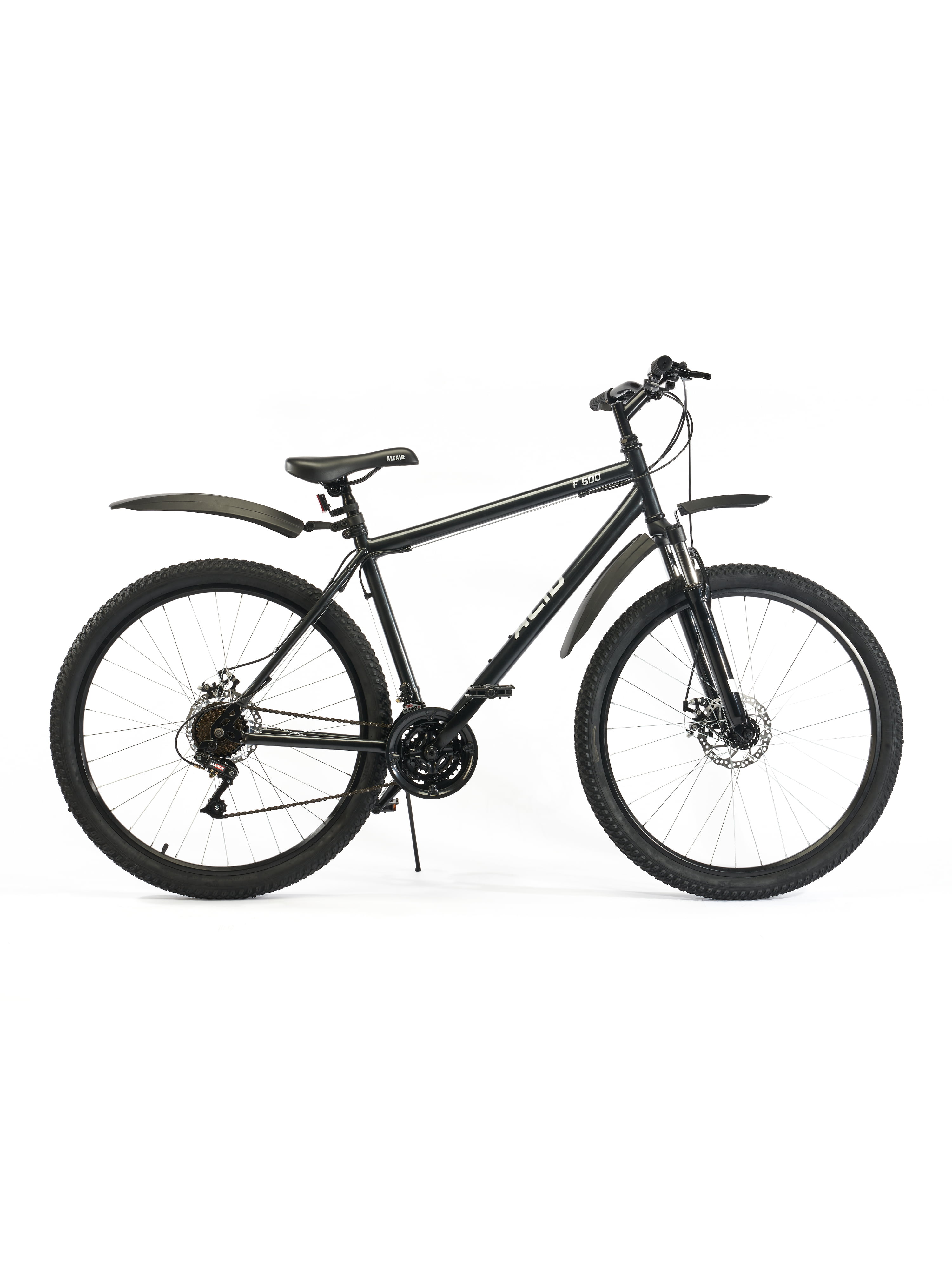фото Велосипед горный 27,5" acid f 500 d темно-серый/черный 2022 год 19" rbk22at27015 nobrand