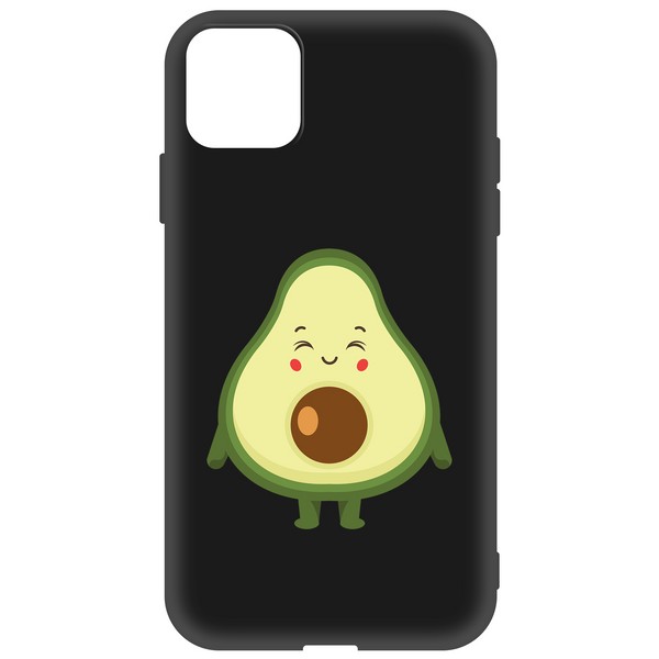 фото Чехол-накладка krutoff soft case авокадо милый для apple iphone 11