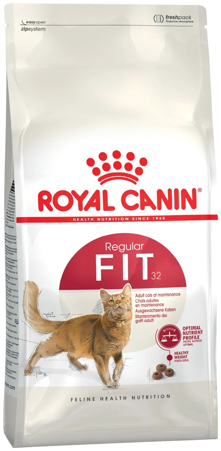 

Сухой корм для кошек ROYAL CANIN FIT 32 для активных, 12шт по 0,4кг