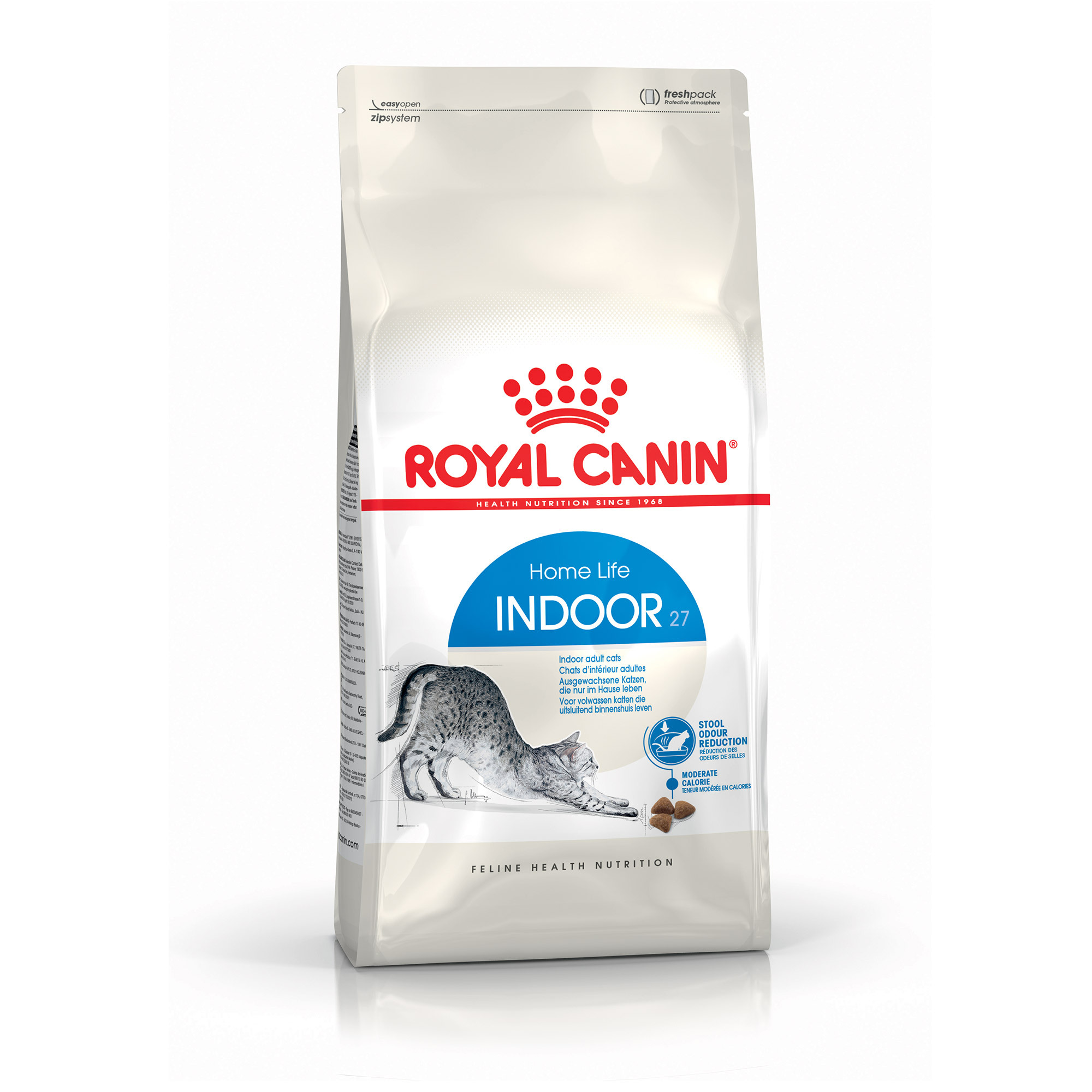 

Сухой корм для кошек ROYAL CANIN INDOOR 27 для живущих дома, 4шт по 4кг, 4627109380978