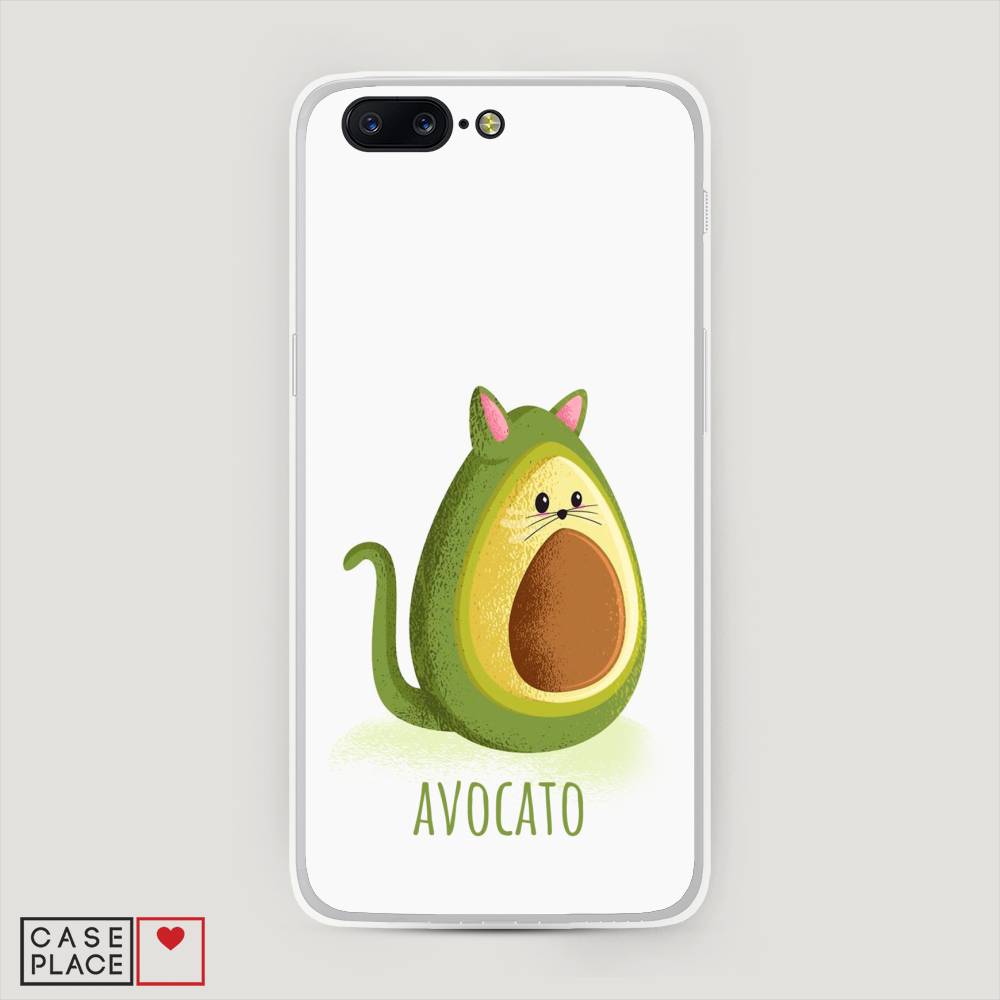 

Чехол Awog на OnePlus 5 / ВанПлас 5 "Avocato", Зеленый;коричневый, 150250-10