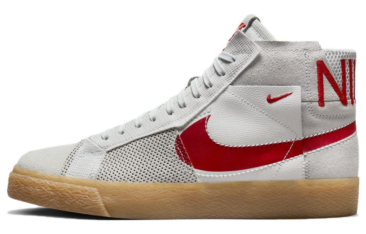 

Кеды унисекс Nike SB Blazer белые 40.5 EU, Белый, SB Blazer