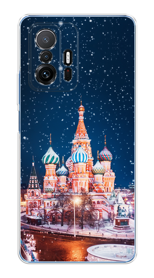 

Чехол на Xiaomi Mi 11T/11T Pro "Москва 1", Коричневый;синий;белый, 313750-1