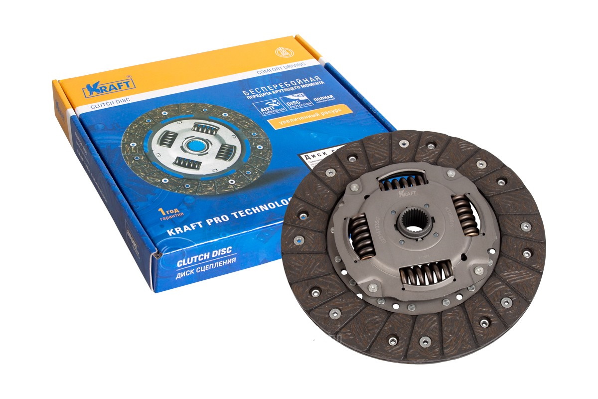 

Диск сцепления Audi A3 (96-01), A6 (94-97) / VW Passat (88-97) KRAFT kt098619