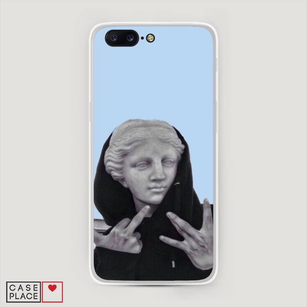 

Чехол Awog на OnePlus 5 / ВанПлас 5 "SWAG статуя", Голубой, 150250-9