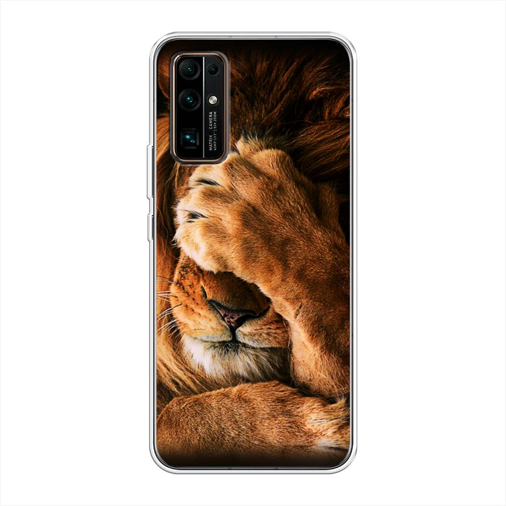 

Чехол Awog на Honor 30 "Львиный стыд", Коричневый;черный, 612150-1