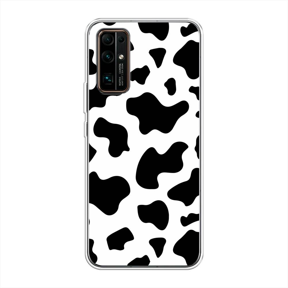 

Чехол Awog на Honor 30 "Пятна коровы", Белый;черный, 612150-1
