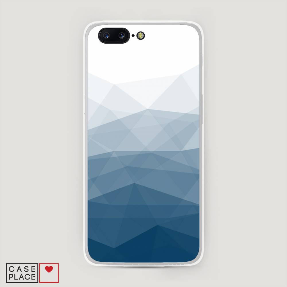

Чехол Awog на OnePlus 5 / ВанПлас 5 "Абстракция небо", Синий;голубой;белый, 150250-3