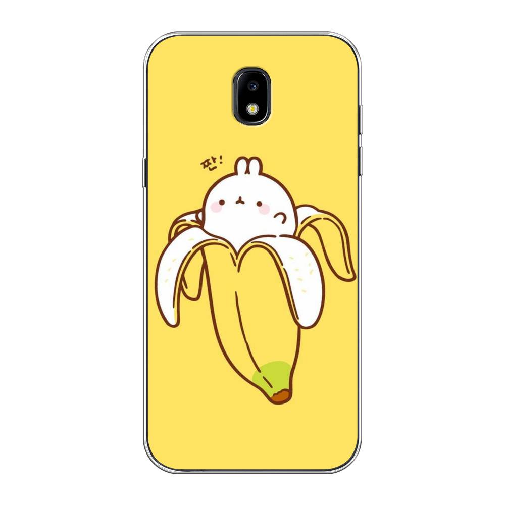

Чехол Awog на Samsung Galaxy J5 2017 / Самсунг J5 2017 "Зайчик-бананчик", Желтый;белый, 22850-2