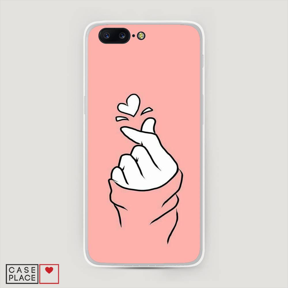 

Чехол Awog на OnePlus 5 / ВанПлас 5 "Любовь-щелк", Оранжевый, 150250-7